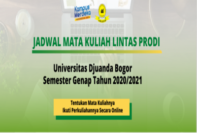 Jadwal Mata Kuliah Lintas Prodi Semester Genap Tahun Pelajaran 2020/2021