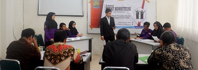 Persiapan UNIDA di Ajang Debat Konstitusi  Wilayah Barat Indonesia